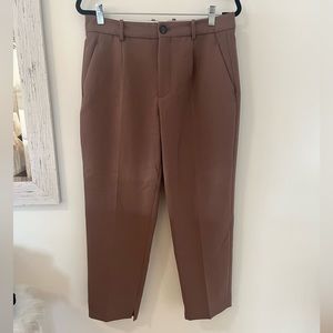 Brown Tapered Zara Trousers